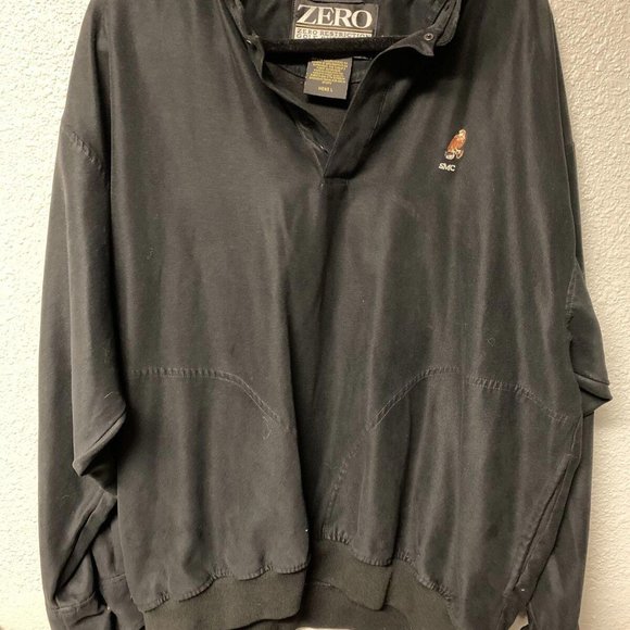 Zero Restriction USA ZR Microsuede Long Sleeve Mens Large Golf Jacket Pullover - Picture 5 of 7